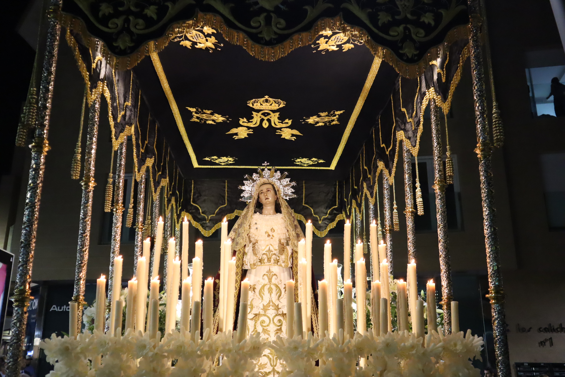 La Virgen de los Dolores abre los desfiles procesionales de San Pedro del Pinatar