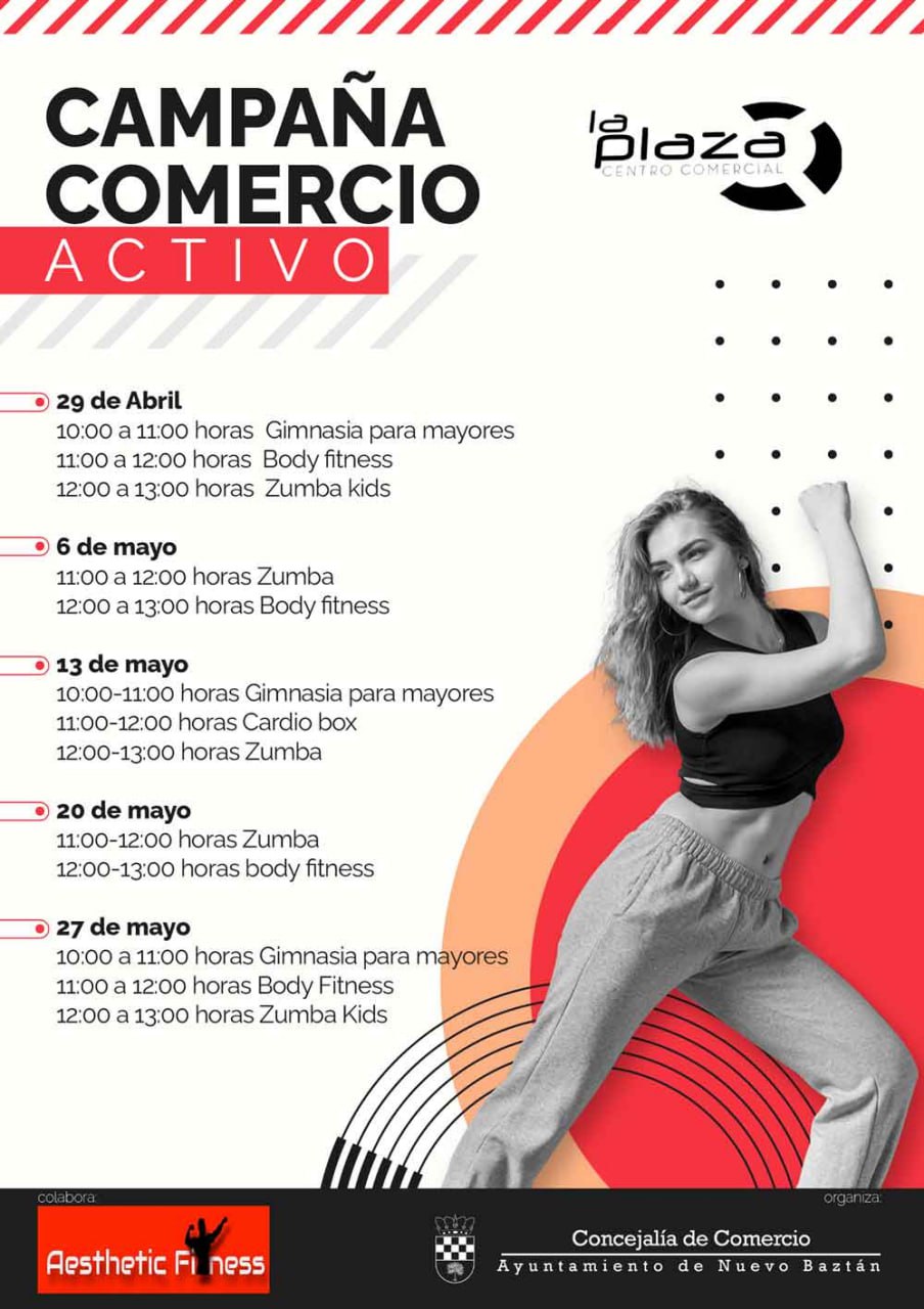 Nueva campaña de “Comercio Activo”. Sábados deportivos.