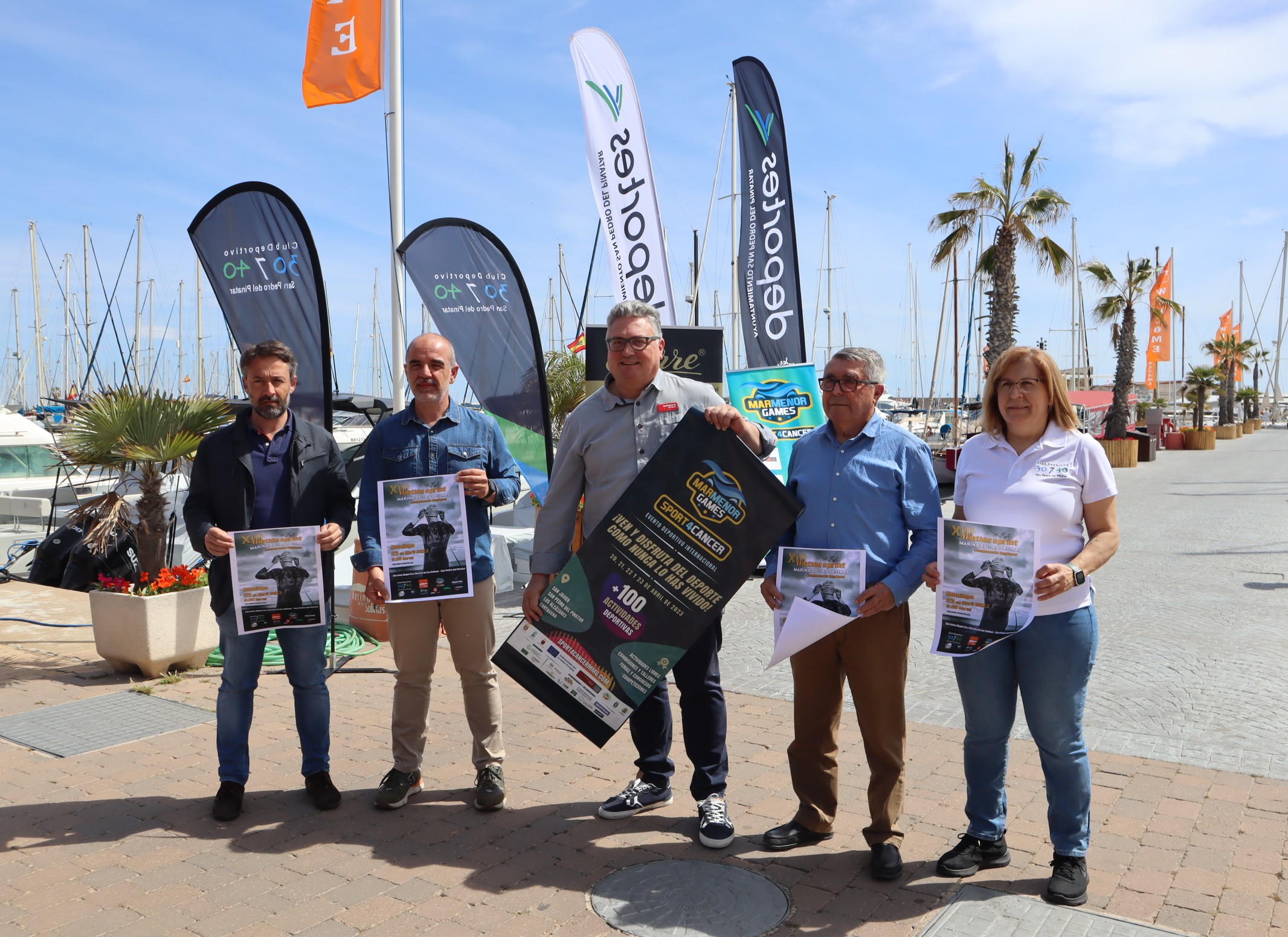 San Pedro del Pinatar acoge el XIII Triatlón Sprint Marina de las Salinas el próximo domingo 23 de abril