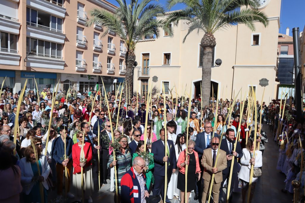 San Pedro del Pinatar vive el Domingo de Ramos con la presión de Las Palmas y Jesús Triunfante
