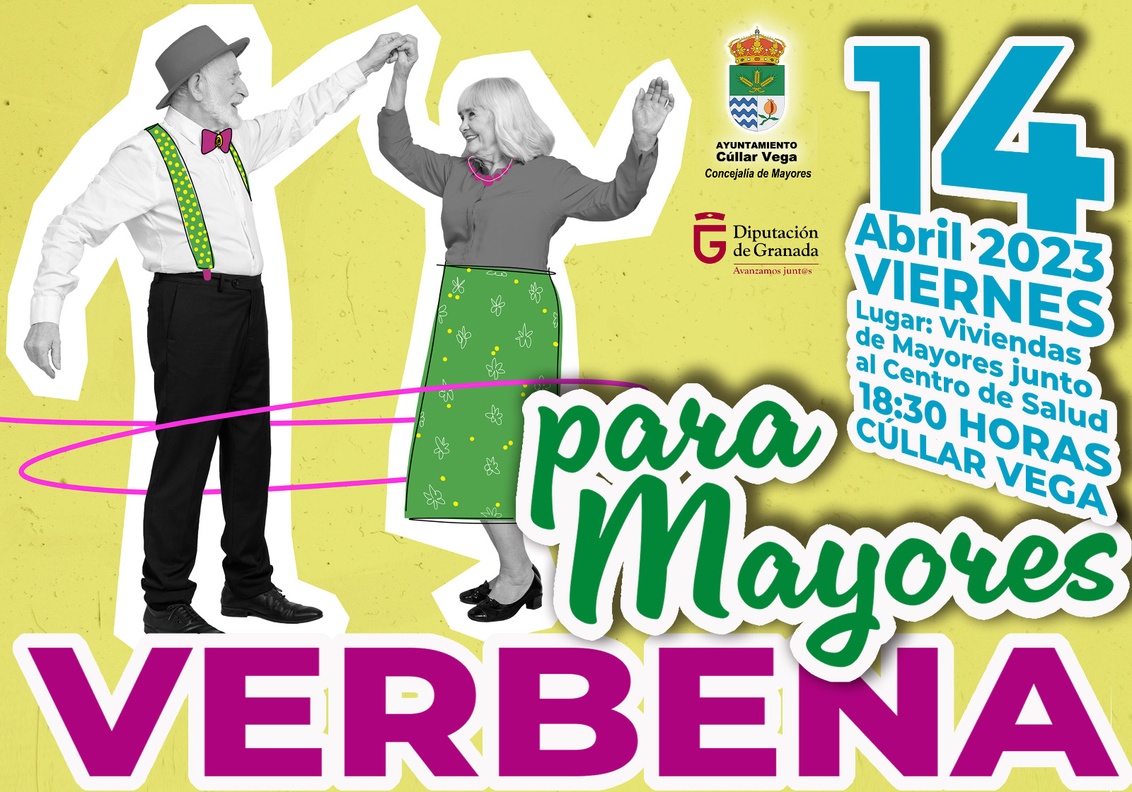 Verbana para Mayores el viernes 14 de abril
