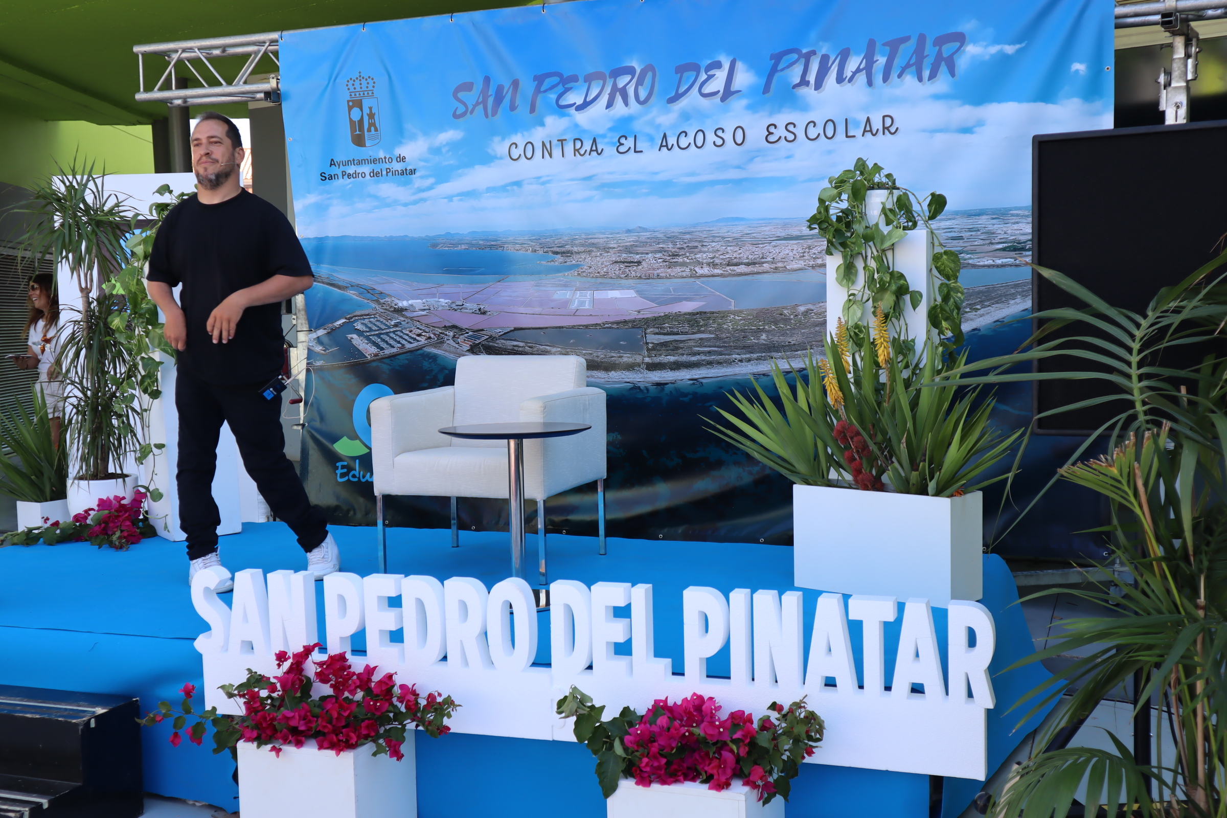 'El Langui', reflexiona en San Pedro del Pinatar sobre el acoso escolar