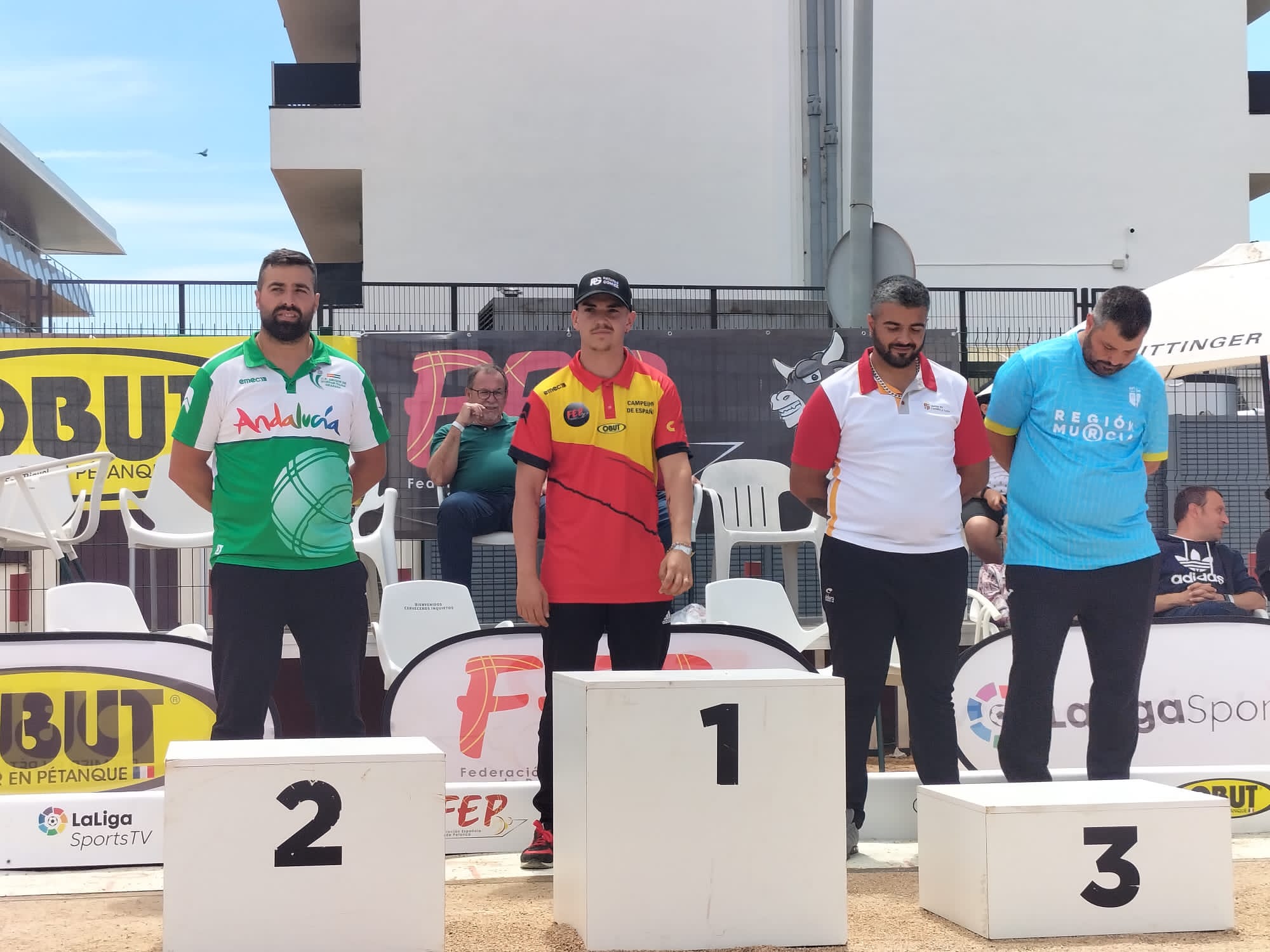 El granadino Juan Carlos Mata se proclama subcampeón de España de petanca en la modalidad individual