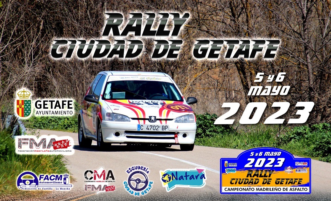 Los días 5 y 6 de mayo se celebrará el 'I Rally Ciudad de Getafe'