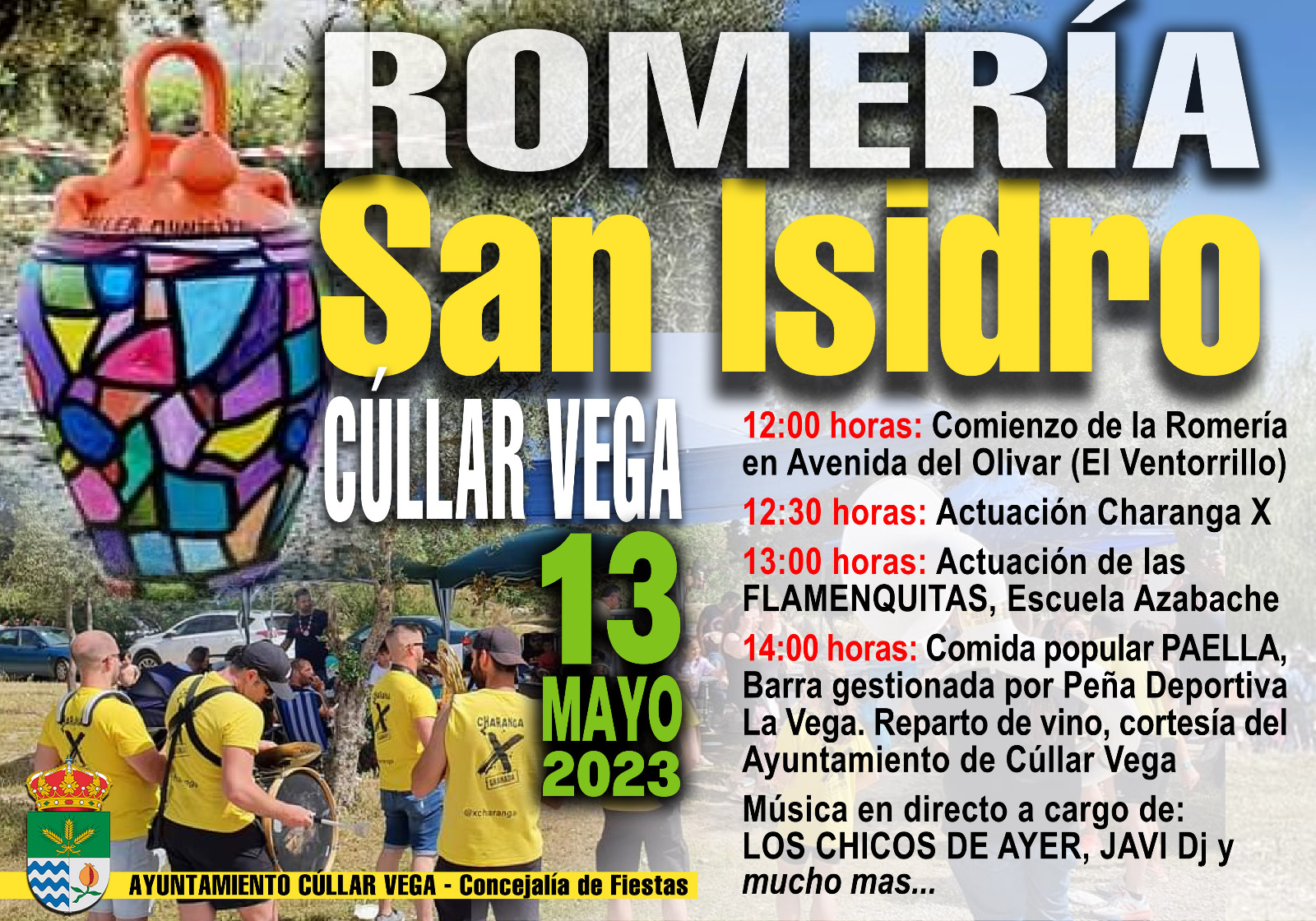 Romería San Isidro 2023 Cúllar Vega