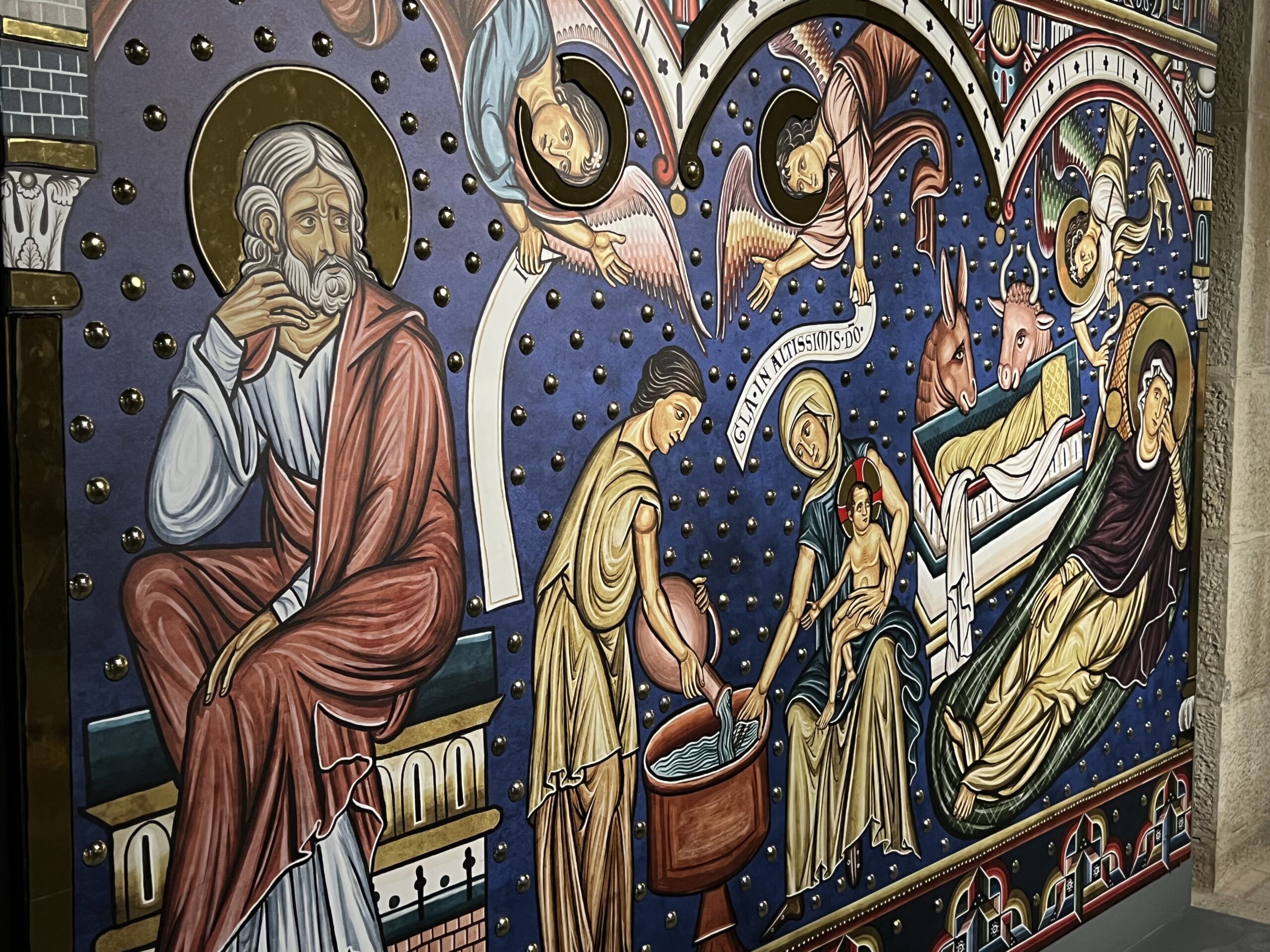 Sigena Mágica desvela con todo su esplendor la Natividad, una escena nunca vista en más de 500 años. Noticia. Ayuntamiento de Zaragoza