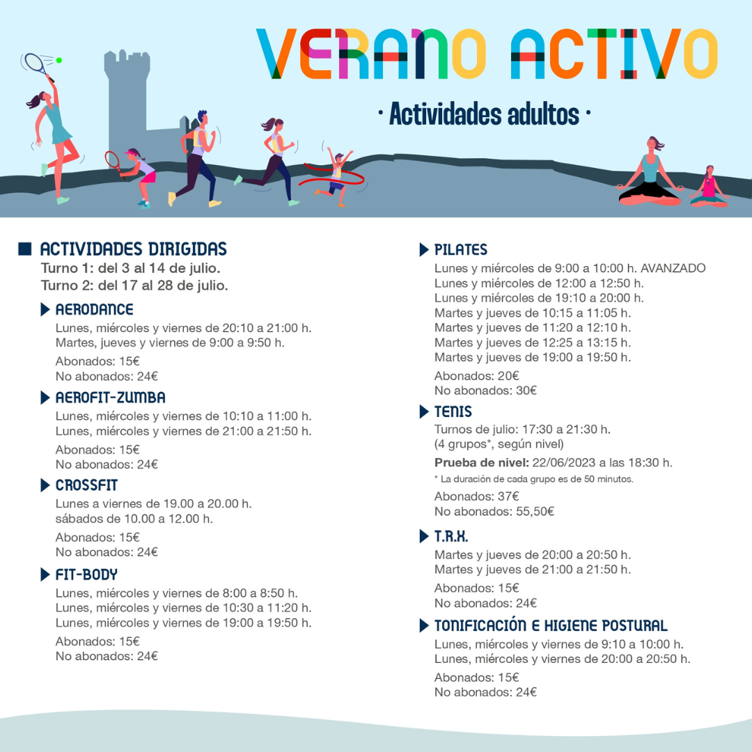 Un Verano Activo para todos