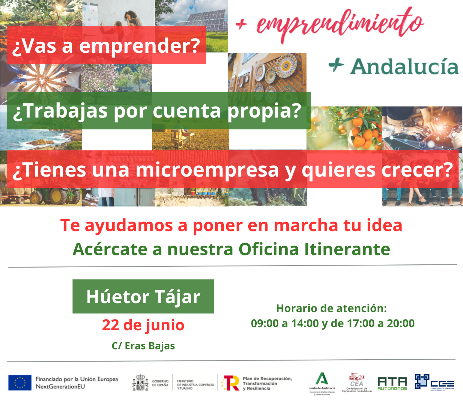 Autobús del Emprendimiento - Ayto. Huétor Tájar