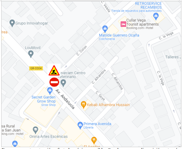 Corte al tráfico en calle Colón por saneamiento de cableado