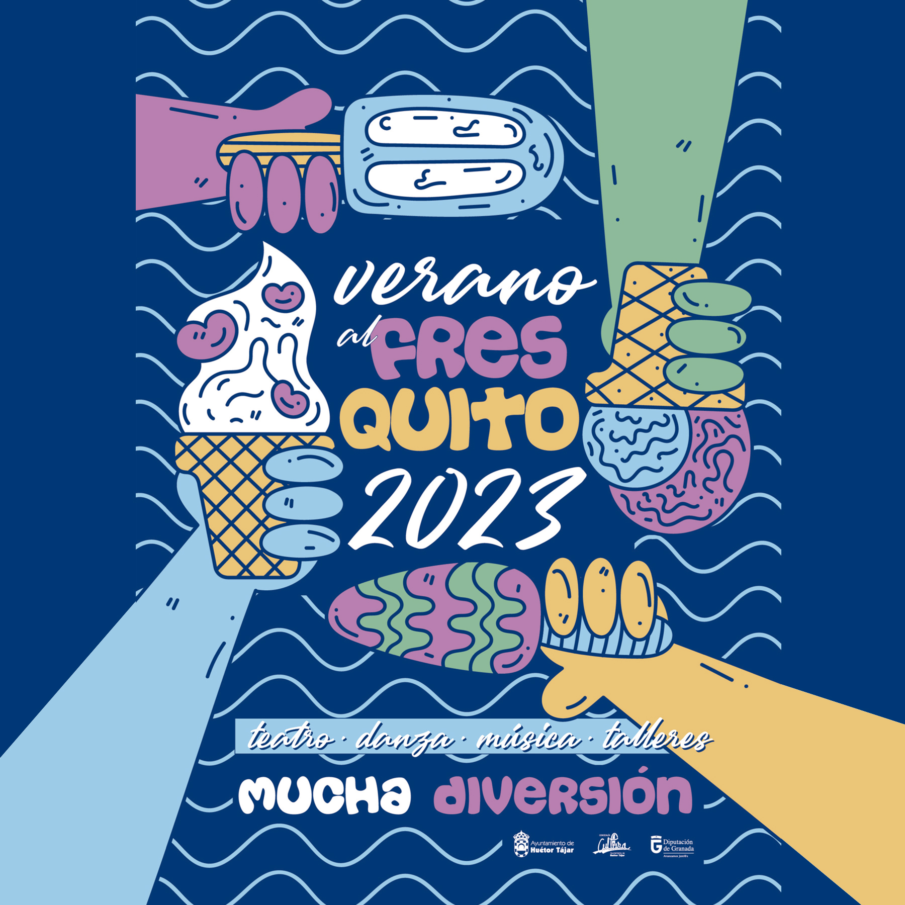 El Ayuntamiento de Huétor Tájar publica la programación del Verano al Fresquito 2023