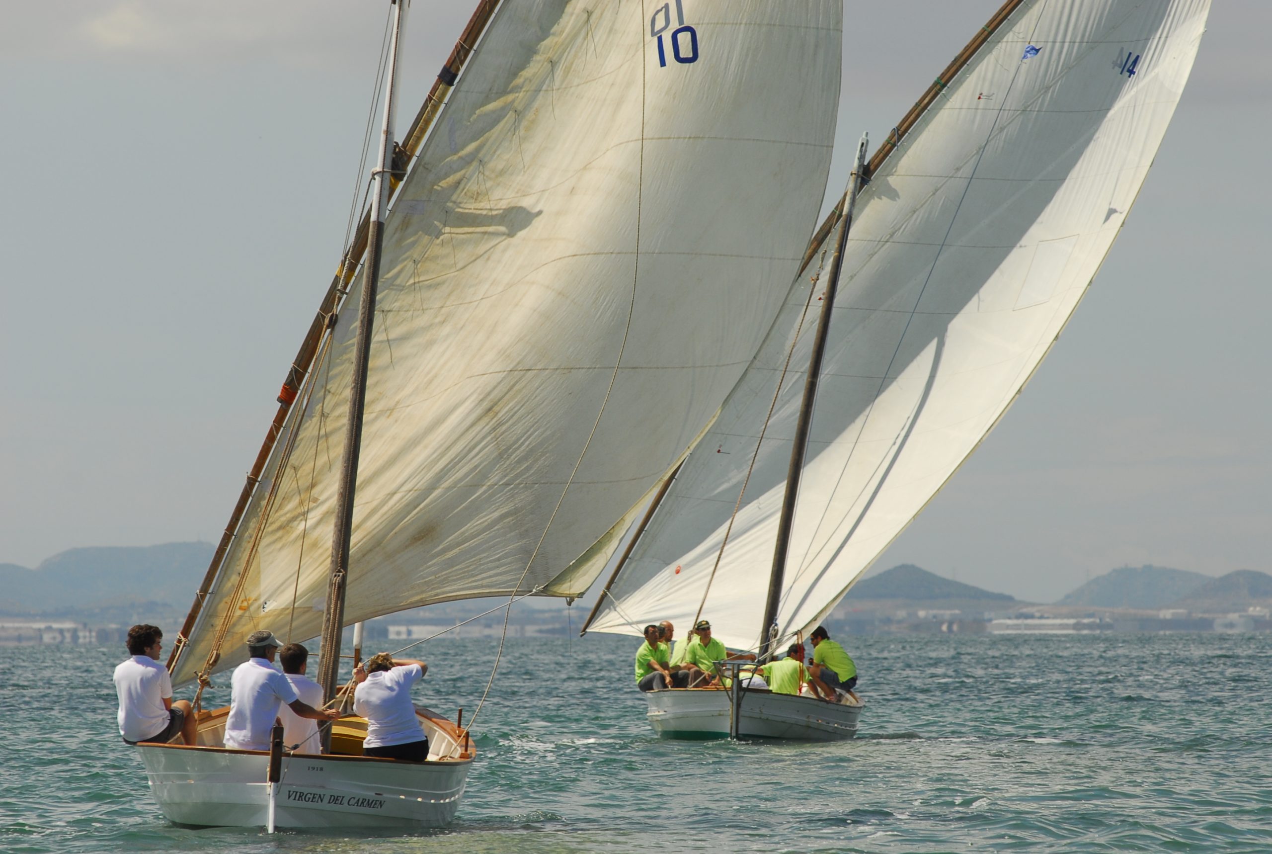 San Pedro del Pinatar acoge la III Regata de Vela Latina con motivo de las Fiestas Patronales