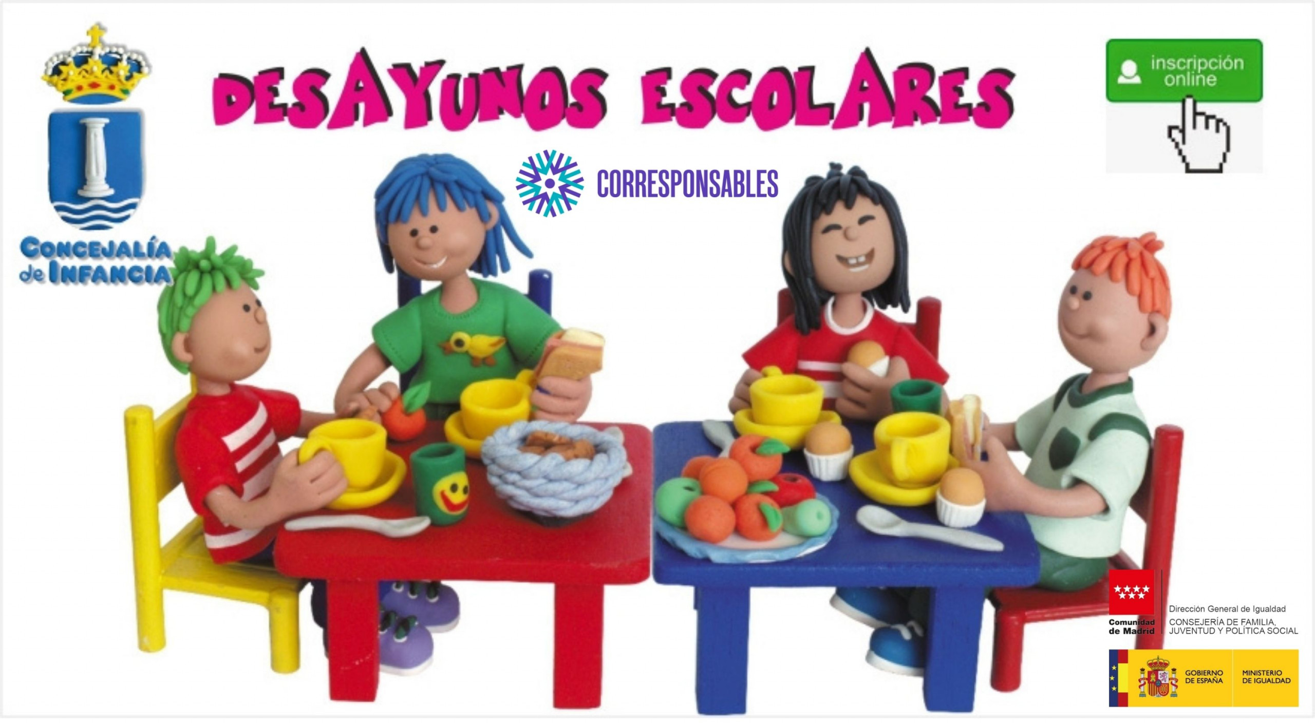 Se abre el plazo de matriculación para el servicio de desayunos escolares del curso 2023-2024