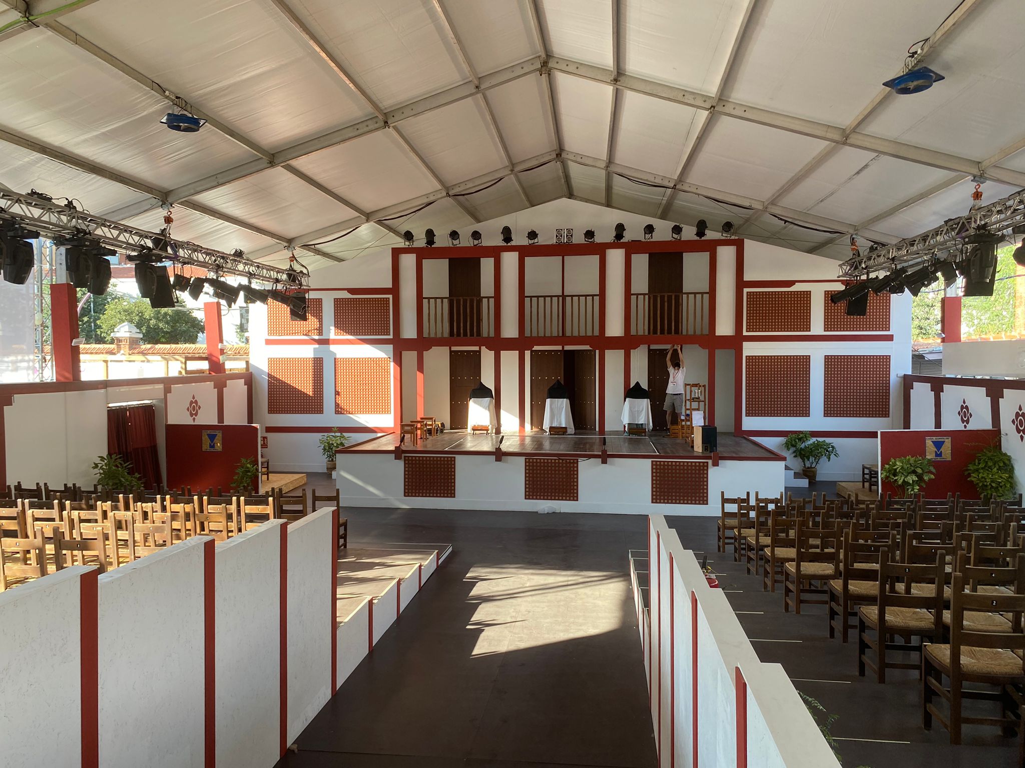 Un corral de comedias del siglo XVII para los clásicos de Lope de Vega en el Festival de Teatro de Alcantarilla