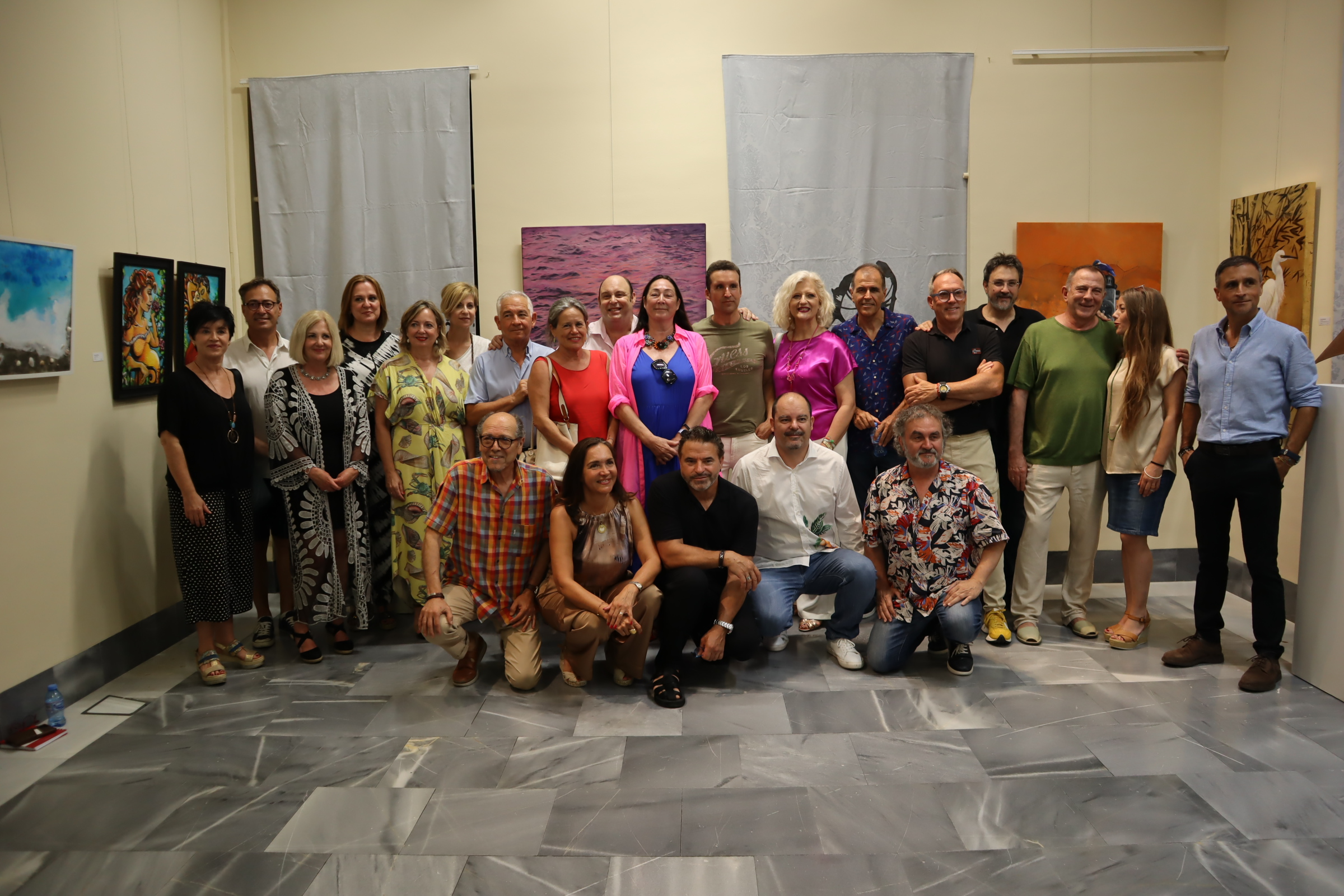 ArtiShow inaugura la exposición colectiva Mart Menor en San Pedro del Pinatar