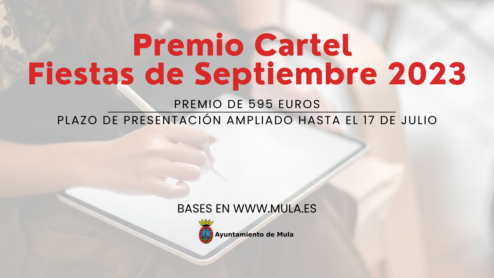 FESTEJOS| Ampliado el plazo del Premio Cartel Fiestas de Septiembre 2023