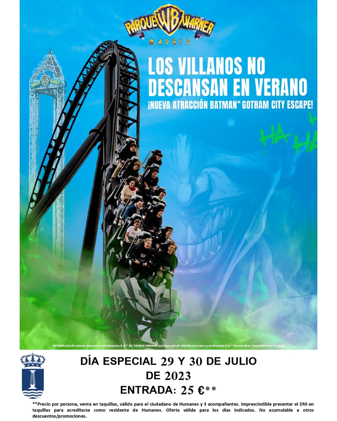 Los vecinos de Humanes de Madrid podrán disfrutar de días con descuentos para Aquopolis el sábado 22 y el domingo 23 de julio.