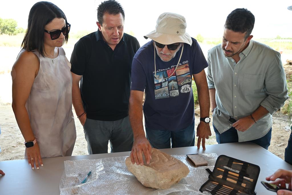 PATRIMONIO| Hallada una nueva pieza arqueológica en la villa romana de Los Villaricos de Mula