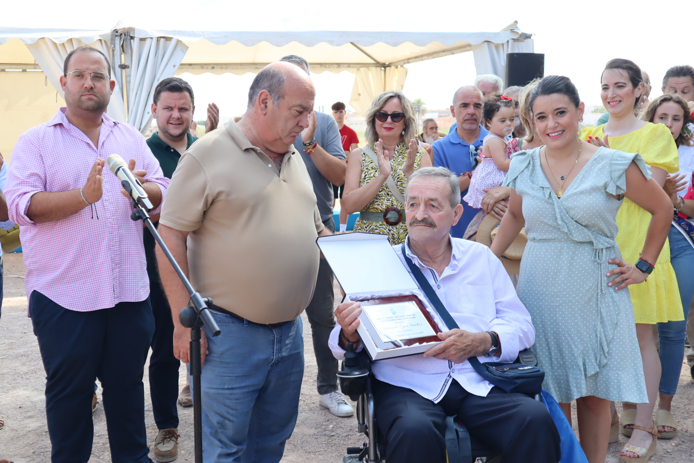 San Pedro del Pinatar homenajea a Leandro Egea Sánchez “El Veterano” en la CCXXV Real Feria de Ganado