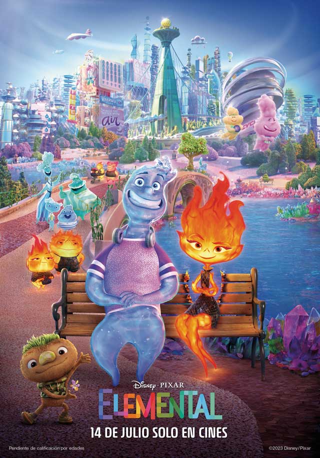 CULTURA| Cine de verano: "Elemental" - 5, 6 y 7 de agosto