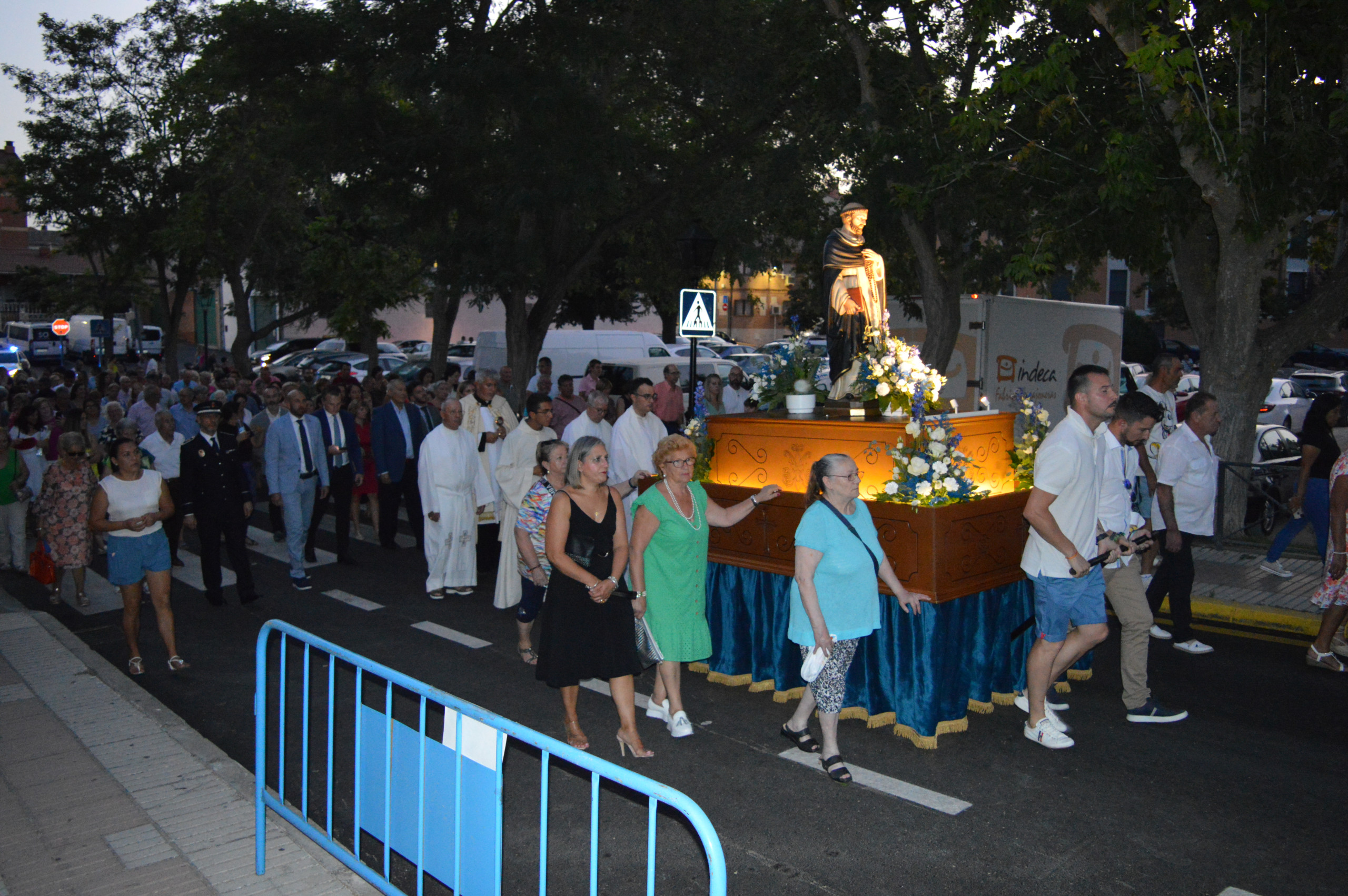 Los vecinos de Humanes de Madrid festejan, un año más, el día de su patrón: Santo Domingo de Guzmán