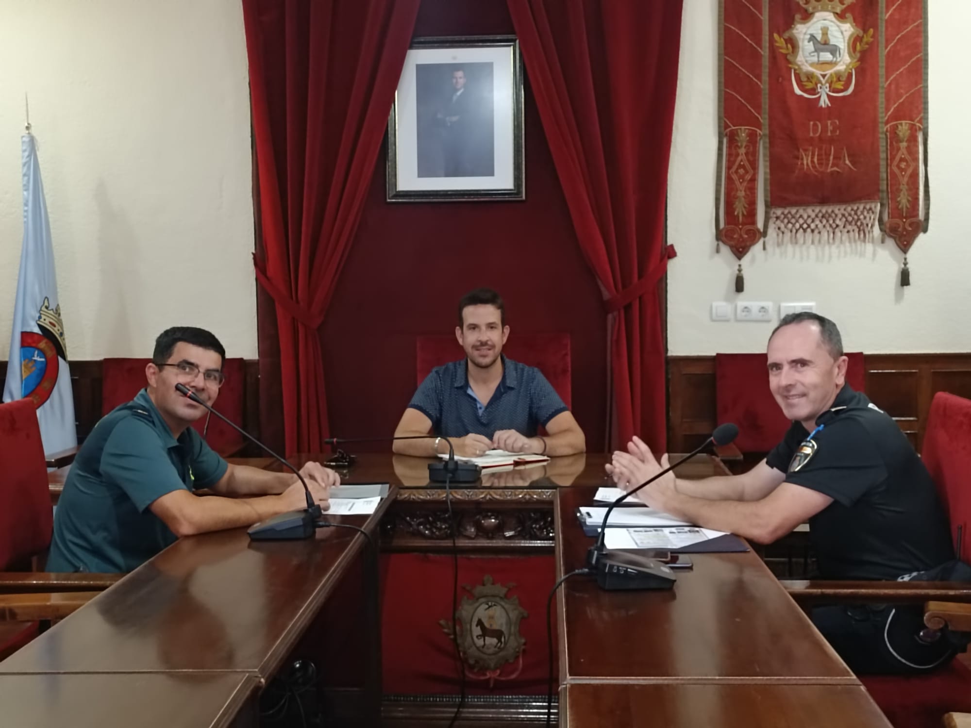SEGURIDAD CIUDADANA| Encuentro semanal con la Policía Local y la Guardia Civil