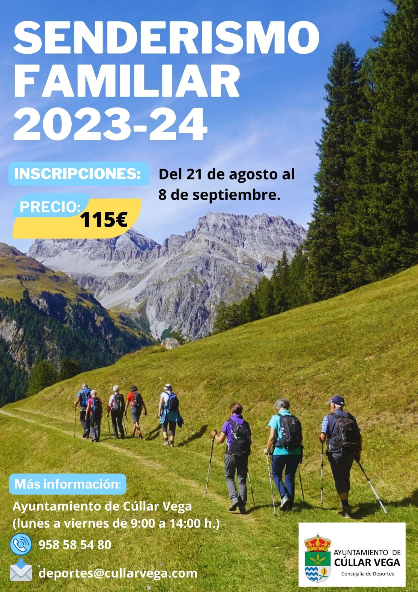 SENDERISMO FAMILIAR TEMPORADA 2023-2024 - Ayto. Cúllar Vega