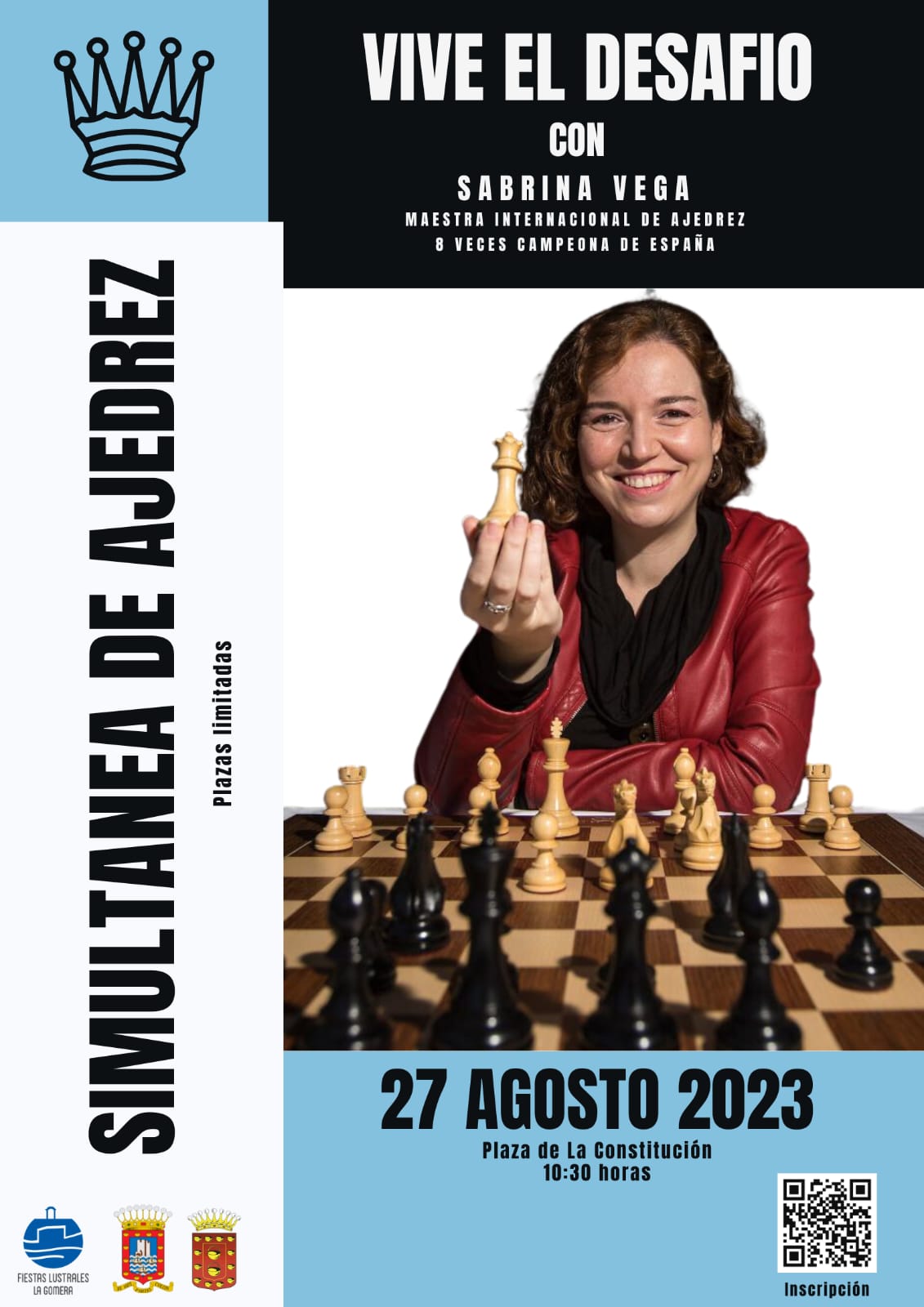 San Sebastián celebra una Simultánea de Ajedrez con la maestra internacional Sabrina Vega Gutiérrez
