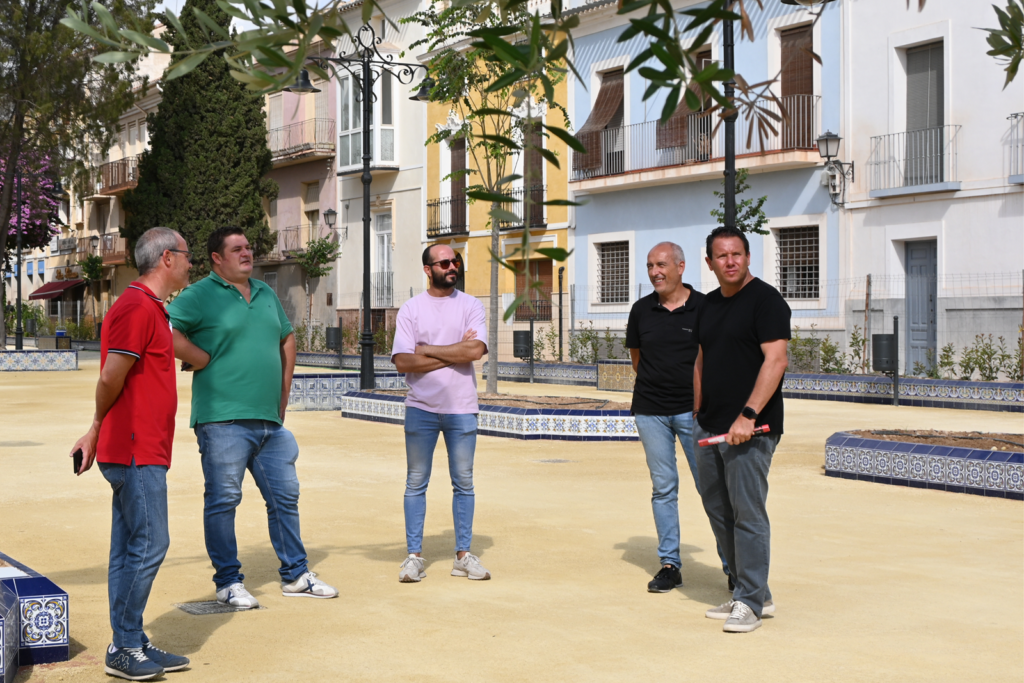 URBANISMO| Las obras de la Glorieta del Paseo de Mula se encuentran en su fase final