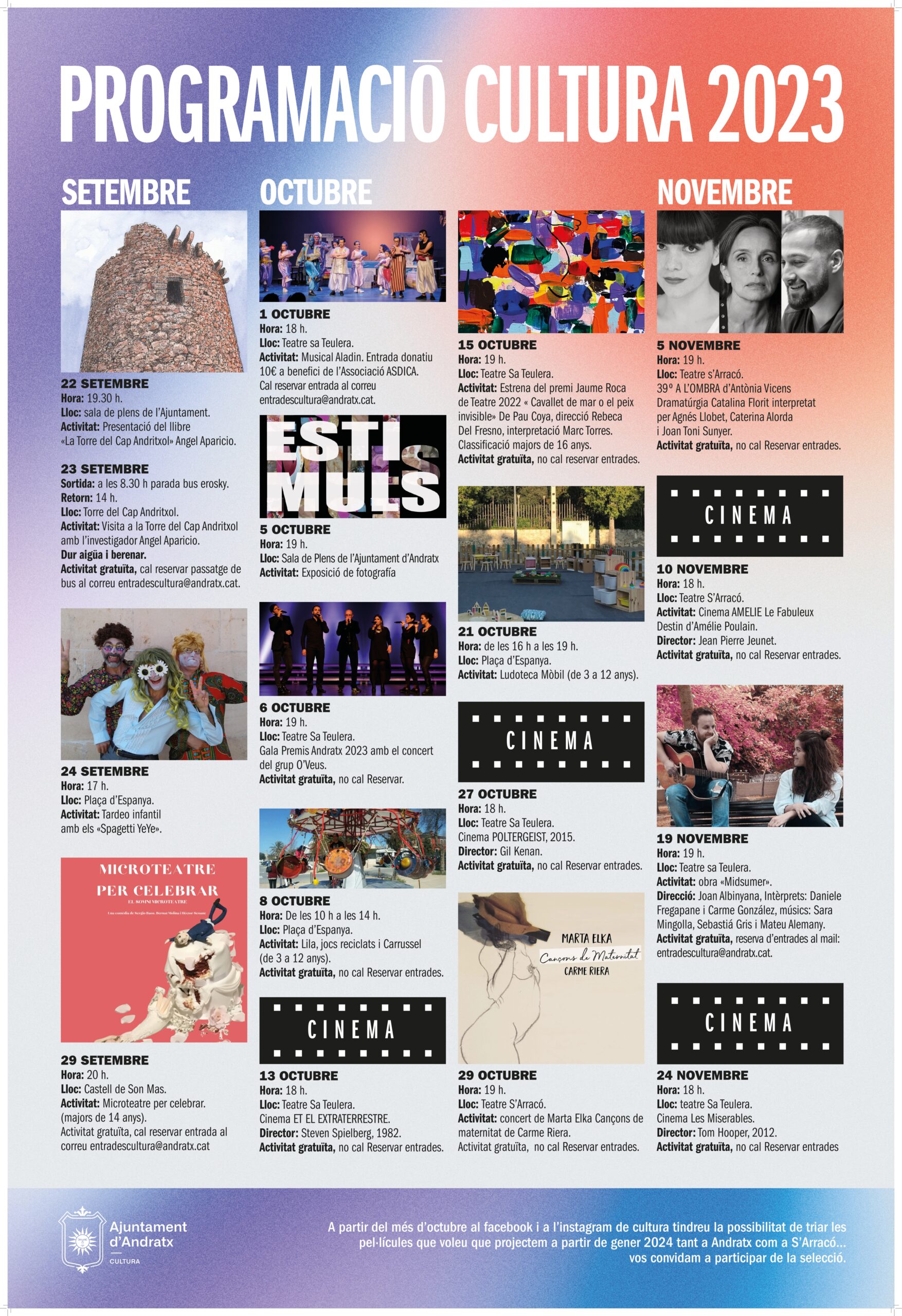 Agenda cultural 2023