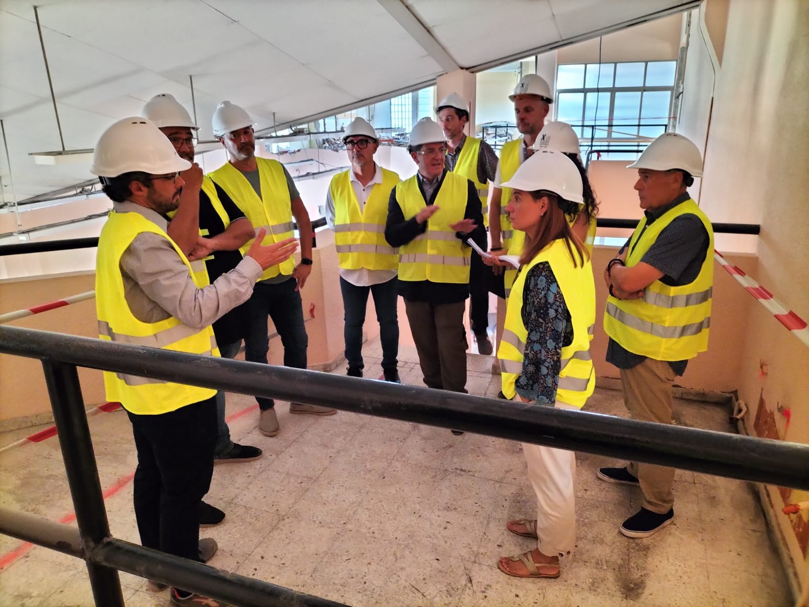 Avanza la demolición interior para el nuevo Centro Cívico de Las Margaritas