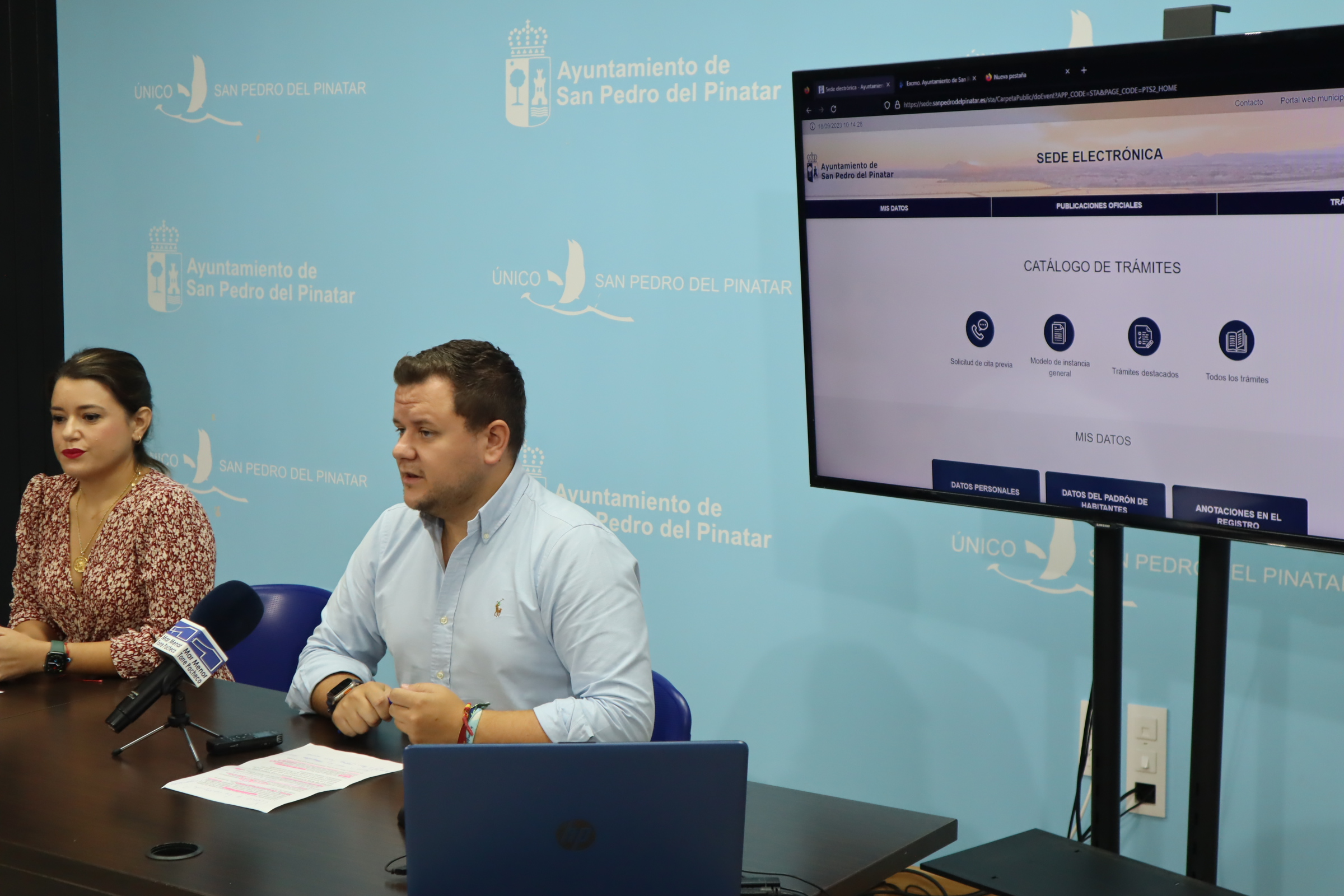 El Ayuntamiento de San Pedro del Pinatar renueva la sede electrónica para hacerla más accesible e intuitiva