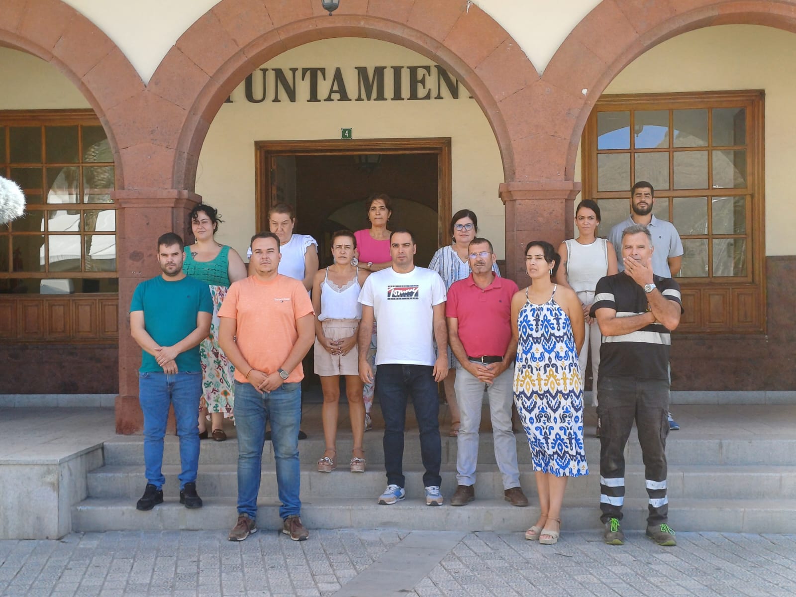 El Ayuntamiento de San Sebastián de La Gomera guarda un minuto de silencio por las víctimas del terremoto de Marruecos