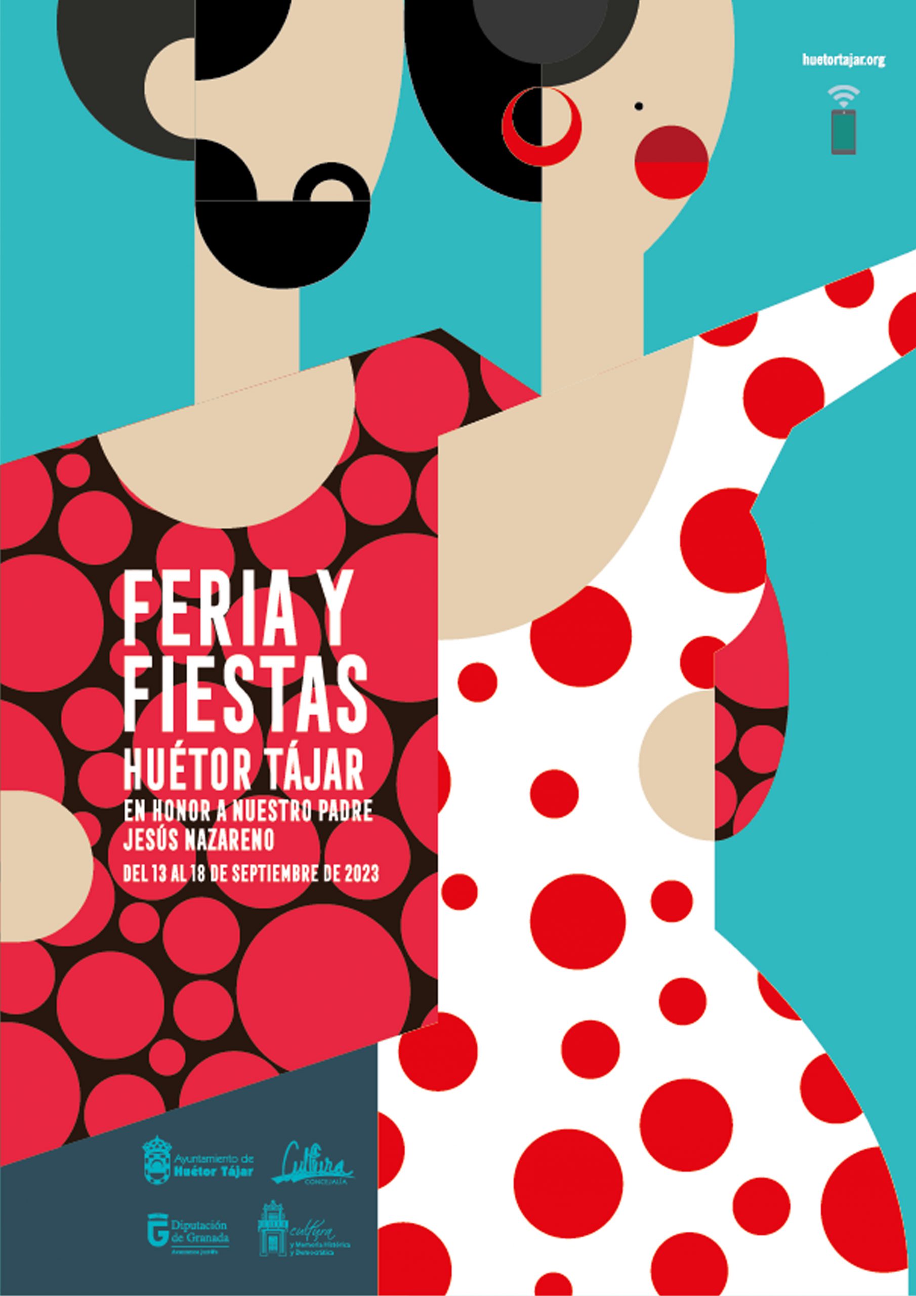 La feria de Huétor Tájar en honor a Nuestro Padre Jesús Nazareno rendirá homenaje a 20 parejas que celebran este año sus Bodas de Oro