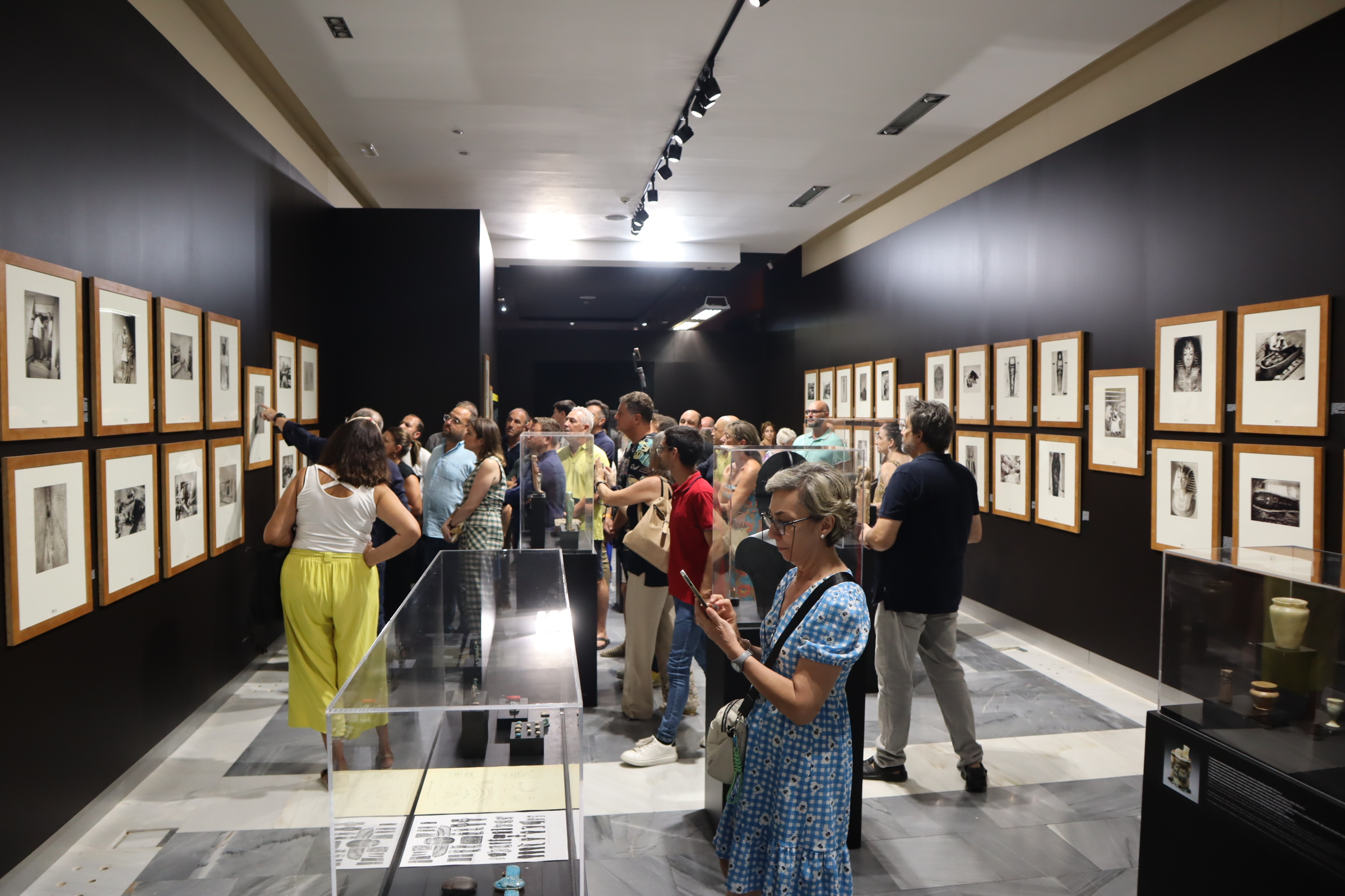 "Tutankhamon, imágenes de un tesoro bajo el desierto egipcio", recibe más de 2.000 visitas durante el mes de agosto