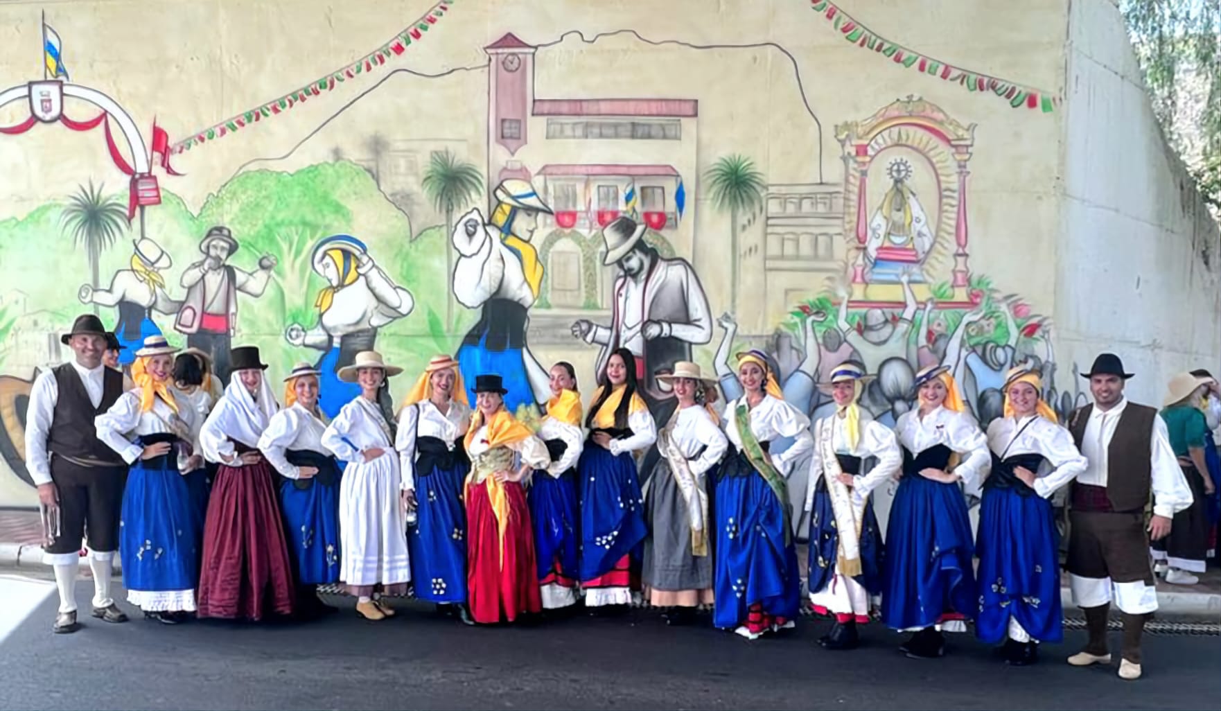 10.000 personas participan en la Romería y el Baile de Magos en honor a la Virgen de Guadalupe en las Fiestas Lustrales de La Gomera 2023
