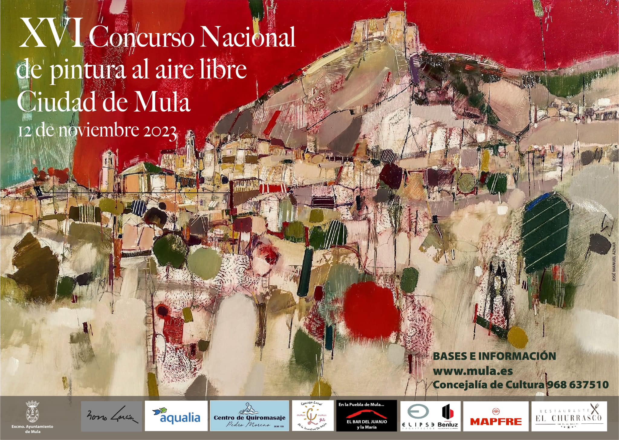 CULTURA | XVI Premio Nacional de pintura al aire libre "Ciudad de Mula" - 12 de noviembre