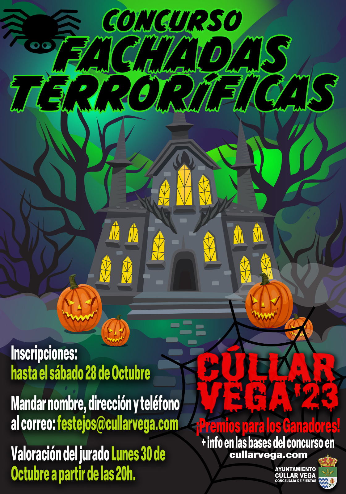 Concurso de fachadas terroríficas - Halloween Cúllar Vega 2023