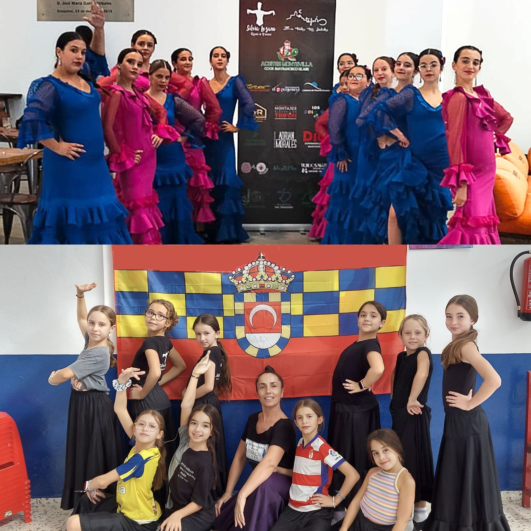Dos grupos de baile de Silvia Lozano, premiados en 'Embrujo Flamenko'