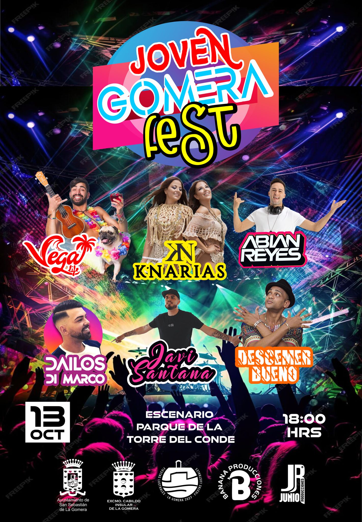El Joven Gomera Fest y el Festival Latino, protagonistas musicales del fin de semana en San Sebastián