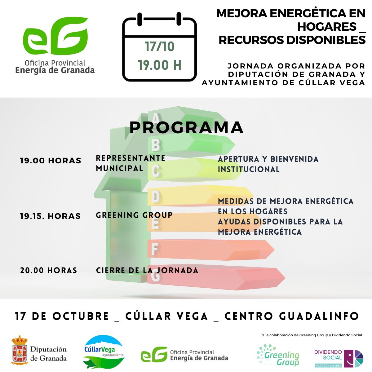 Jornada sobre "Mejora Energética en Hogares - Recursos Disponibles"