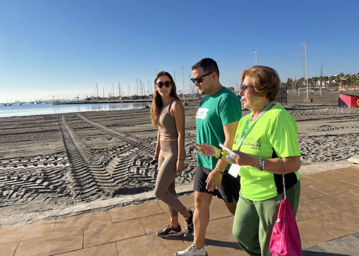 La AECC retoma la actividad semana “En marcha contra el Cáncer” en San Pedro del Pinatar