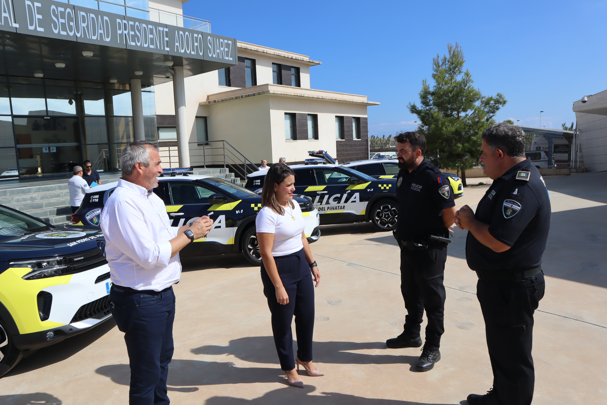 La Policía Local de San Pedro del Pinatar amplía su parque móvil con cuatro nuevos vehículos