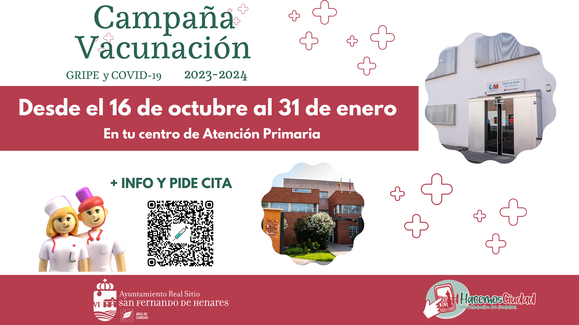 NOTA INFORMATIVA: Campaña de vacunación contra la gripe 2023-2024