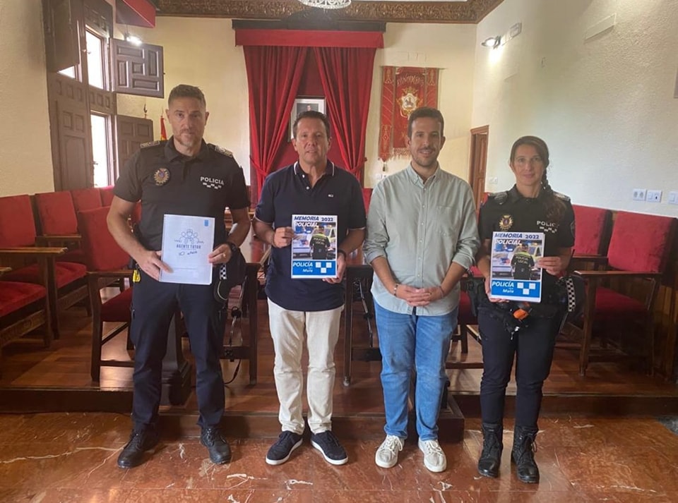 SEGURIDAD CIUDADANA| La Policía Local de Mula presenta su Memoria Anual 2022