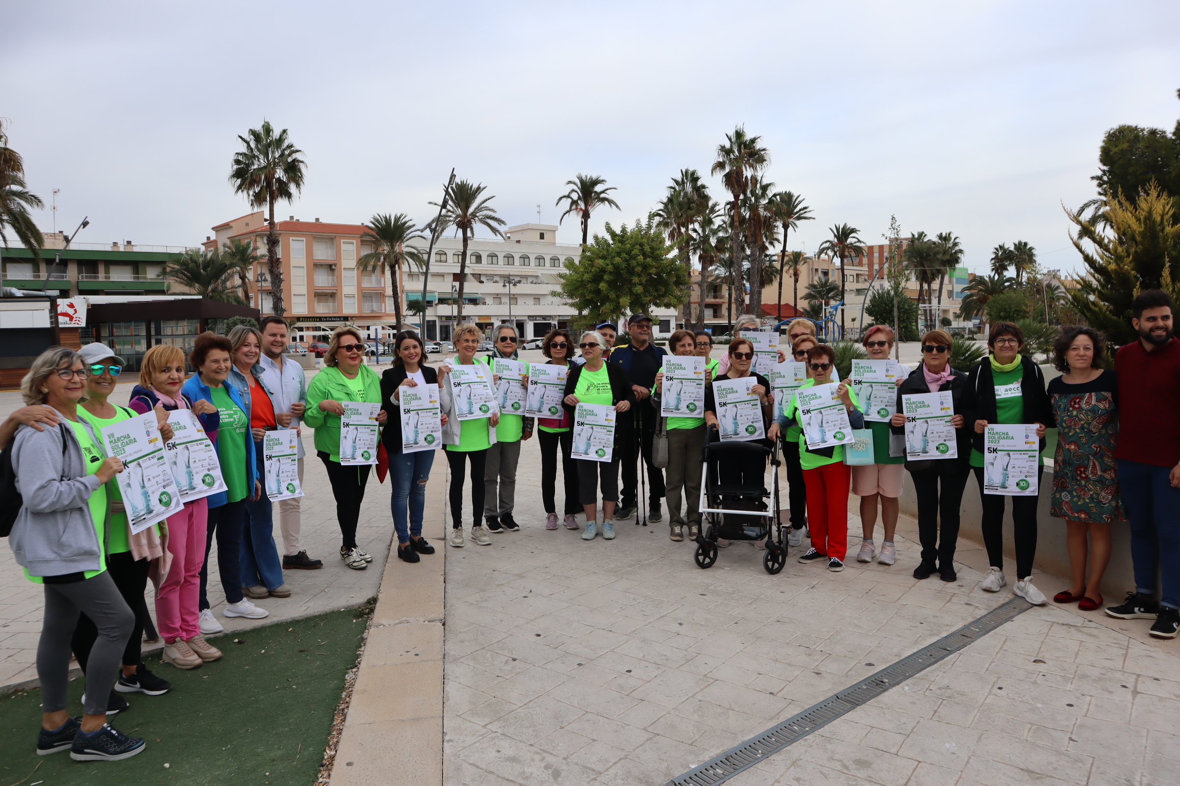 San Pedro del Pinatar acoge la VII Marcha solidaria a beneficio de la AECC el 12 de noviembre