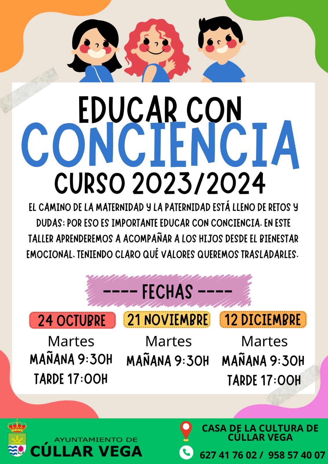 Vuelve «Educar con conciencia» para el curso 2023/2024