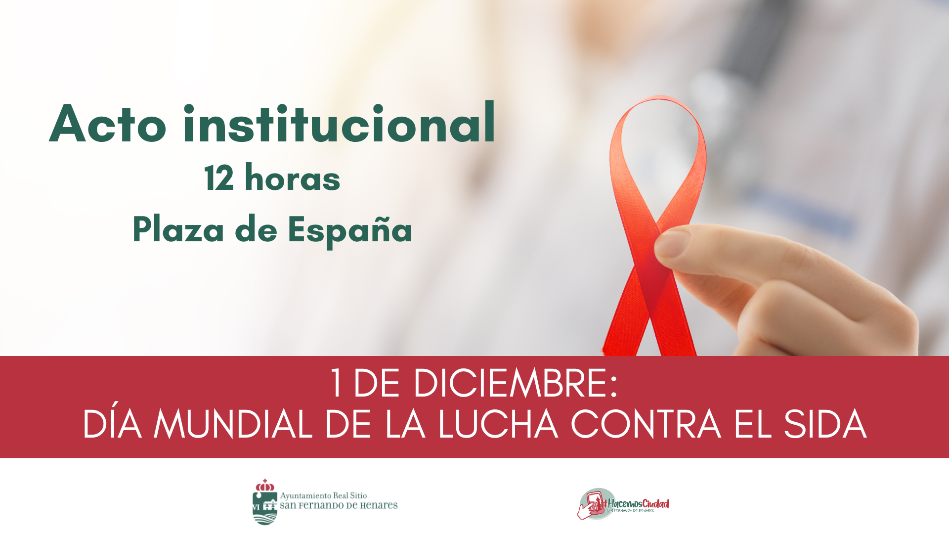 1 de diciembre: Día Mundial de la lucha contra el Sida