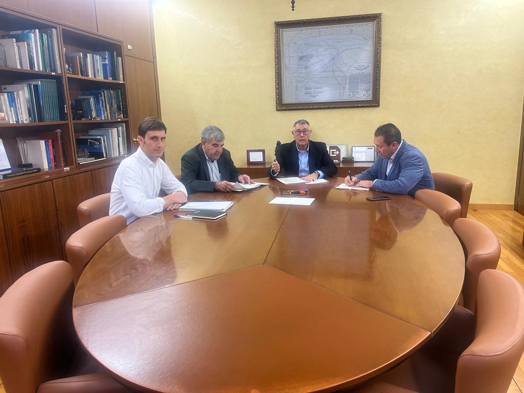 ALCALDÍA | El alcalde de Mula se reúne con el Presidente de Confederación Hidrográfica del Segura