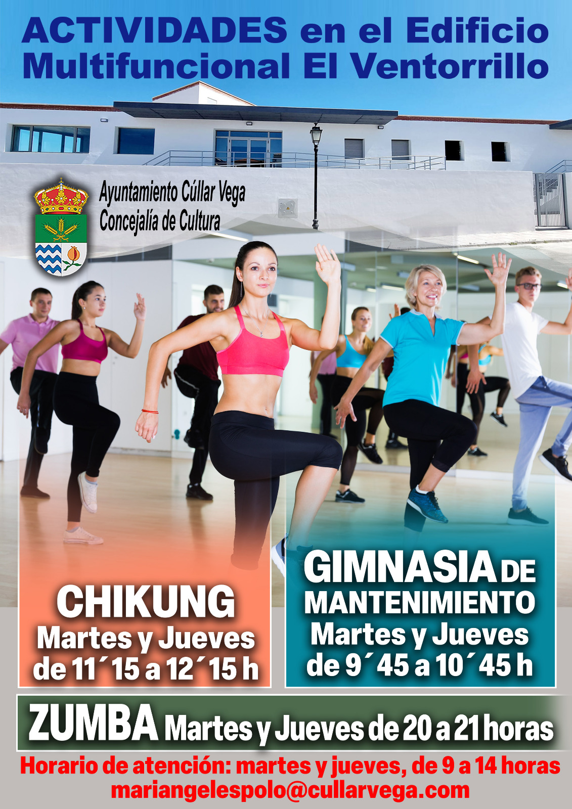 Actividades en el Edificio Multifuncional El Ventorrillo