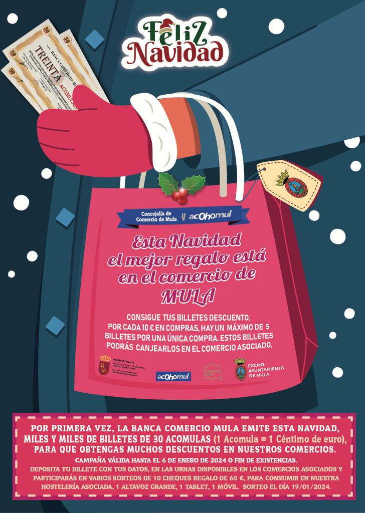 COMERCIO | Campaña de Navidad del comercio: plan de reactivación municipal del comercio local 2023